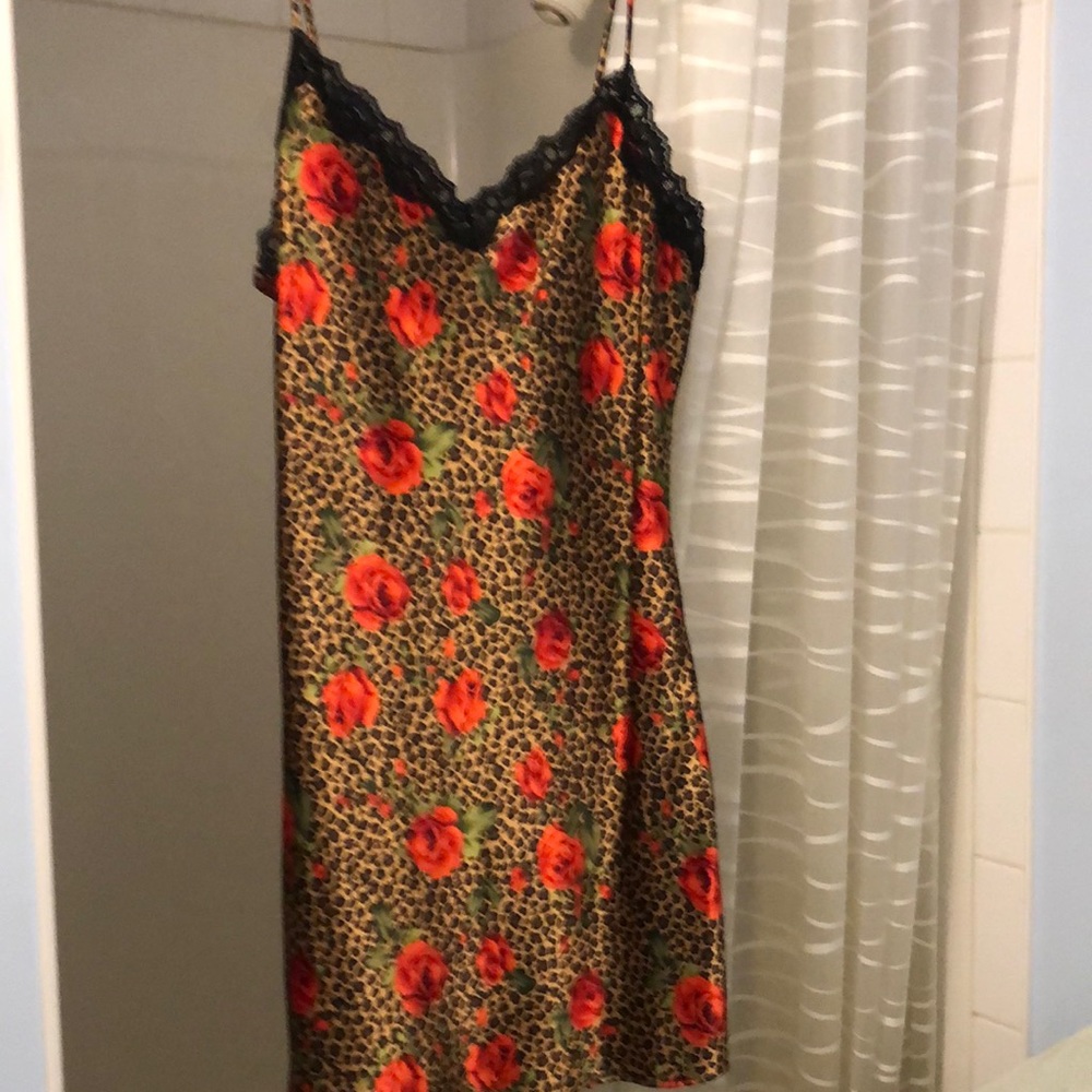 Premiere Collection Leopard with Roses Babydoll size Medium